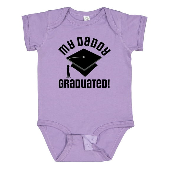 Inktastic My Daddy Graduated College Graduate Boys or Girls Baby Bodysuit