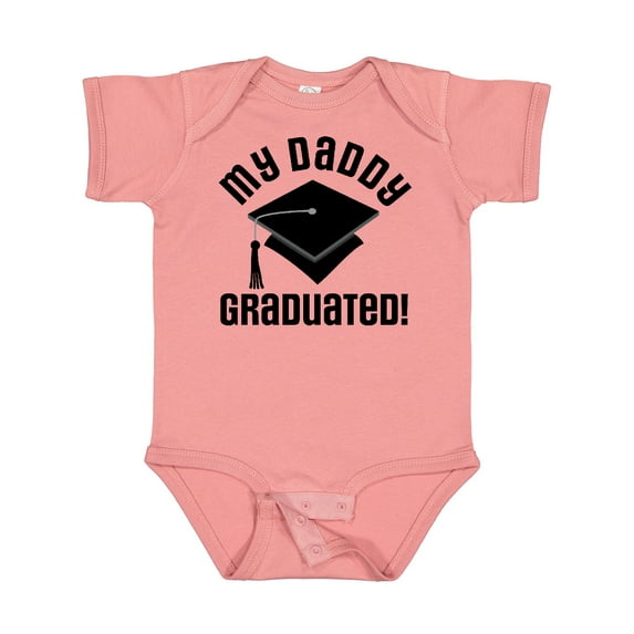Inktastic My Daddy Graduated College Graduate Boys or Girls Baby Bodysuit