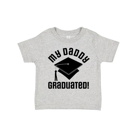 Inktastic My Daddy Graduated College Graduate Boys or Girls Toddler T-Shirt