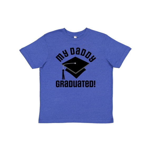 Inktastic My Daddy Graduated College Graduate Youth T-Shirt