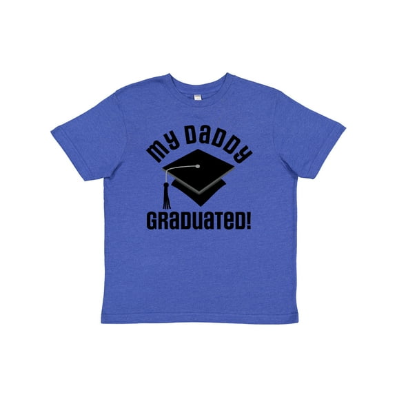 Inktastic My Daddy Graduated College Graduate Youth T-Shirt