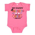 thumbnail image 1 of Inktastic My Daddy Graduated and I'm Super Proud Boys or Girls Baby Bodysuit, 1 of 5