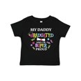 thumbnail image 1 of Inktastic My Daddy Graduated and I'm Super Proud Boys or Girls Toddler T-Shirt, 1 of 5
