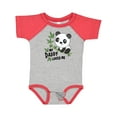 thumbnail image 1 of Inktastic My Daddy Loves Me Cute Panda Boys or Girls Baby Bodysuit, 1 of 5