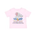 thumbnail image 1 of Inktastic My Daddy Loves Me to the Moon and Back Boys or Girls Toddler T-Shirt, 1 of 5
