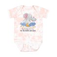 thumbnail image 1 of Inktastic My Daddy Loves Me to the Moon and Back Elephant Family Boys or Girls Baby Bodysuit, 1 of 5