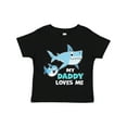 thumbnail image 1 of Inktastic My Daddy Loves Me with Cute Sharks Boys or Girls Toddler T-Shirt, 1 of 5