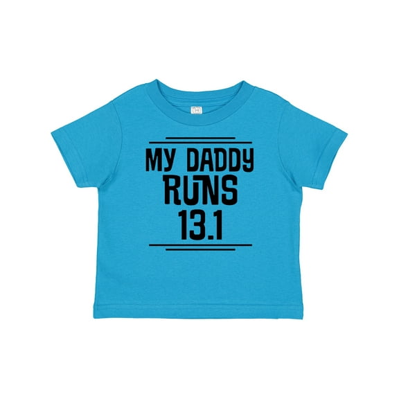 Inktastic My Daddy Runs Half Marathon Boys or Girls Baby T-Shirt