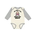 thumbnail image 1 of Inktastic My Daddy Worlds Best Barber Girls Long Sleeve Baby Bodysuit, 1 of 5