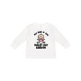 thumbnail image 1 of Inktastic My Daddy Worlds Best Barber Girls Long Sleeve Toddler T-Shirt, 1 of 5