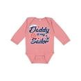 thumbnail image 1 of Inktastic My Daddy is My Sailor Boys or Girls Long Sleeve Baby Bodysuit, 1 of 5