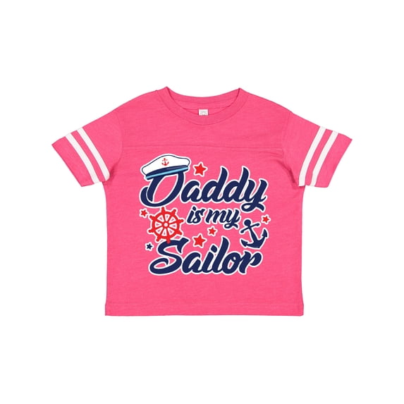 Inktastic My Daddy is My Sailor Boys or Girls Toddler T-Shirt
