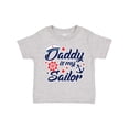 thumbnail image 1 of Inktastic My Daddy is My Sailor Boys or Girls Toddler T-Shirt, 1 of 5