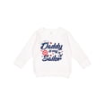 thumbnail image 1 of Inktastic My Daddy is My Sailor Toddler Sweatshirt, 1 of 4
