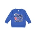 thumbnail image 1 of Inktastic My Daddy is My Sailor Toddler Sweatshirt, 1 of 4