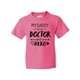 thumbnail image 1 of Inktastic My Daddy is a Doctor and a Hero Youth T-Shirt, 1 of 5