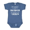 thumbnail image 1 of Inktastic My Daddy is a Firefighter and a Hero Boys or Girls Baby Bodysuit, 1 of 5