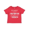 thumbnail image 1 of Inktastic My Daddy is a Firefighter and a Hero Boys or Girls Toddler T-Shirt, 1 of 5