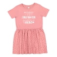 thumbnail image 1 of Inktastic My Daddy is a Firefighter and a Hero Girls Toddler Dress, 1 of 5