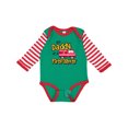 thumbnail image 1 of Inktastic My Daddy is a Firefighter with Fire Truck Boys or Girls Long Sleeve Baby Bodysuit, 1 of 5