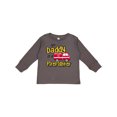 thumbnail image 1 of Inktastic My Daddy is a Firefighter with Fire Truck Boys or Girls Long Sleeve Toddler T-Shirt, 1 of 5