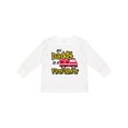 thumbnail image 1 of Inktastic My Daddy is a Firefighter with Fire Truck Boys or Girls Long Sleeve Toddler T-Shirt, 1 of 5