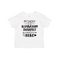thumbnail image 1 of Inktastic My Daddy is a Respiratory Therapist and a Hero Boys or Girls Baby T-Shirt, 1 of 5