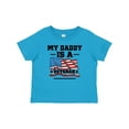 thumbnail image 1 of Inktastic My Daddy is a Veteran Boys or Girls Baby T-Shirt, 1 of 5