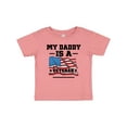 thumbnail image 1 of Inktastic My Daddy is a Veteran Boys or Girls Baby T-Shirt, 1 of 5