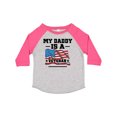 thumbnail image 1 of Inktastic My Daddy is a Veteran Boys or Girls Toddler T-Shirt, 1 of 5