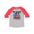 thumbnail image 1 of Inktastic My Daddy is a Veteran Boys or Girls Toddler T-Shirt, 1 of 5