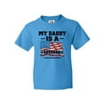 thumbnail image 1 of Inktastic My Daddy is a Veteran Youth T-Shirt, 1 of 5
