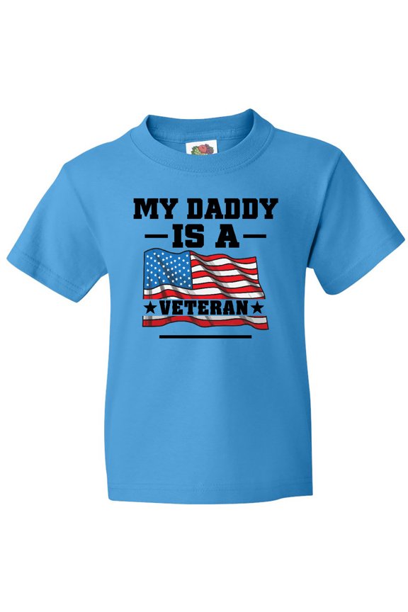 My Daddy is a Veteran Youth T-Shirt