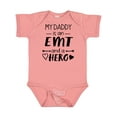thumbnail image 1 of Inktastic My Daddy is an EMT and a Hero Boys or Girls Baby Bodysuit, 1 of 5