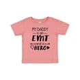 thumbnail image 1 of Inktastic My Daddy is an EMT and a Hero Boys or Girls Baby T-Shirt, 1 of 5