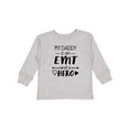 thumbnail image 1 of Inktastic My Daddy is an EMT and a Hero Boys or Girls Long Sleeve Toddler T-Shirt, 1 of 5