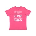 thumbnail image 1 of Inktastic My Daddy is an EMT and a Hero Youth T-Shirt, 1 of 5