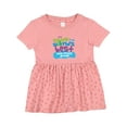 thumbnail image 1 of Inktastic My Daddy is the Worlds Best Tow Truck Driver Girls Baby Dress, 1 of 5