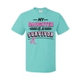 thumbnail image 1 of Inktastic My Daughter is a Survivor Breast Cancer Awareness T-Shirt, 1 of 5