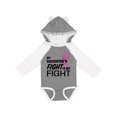 thumbnail image 1 of Inktastic My Daughters Fight is my Fight- breast cancer awareness Boys or Girls Long Sleeve Baby Bodysuit, 1 of 5