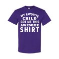 thumbnail image 1 of Inktastic My Favorite Child Got Me This Awesome Shirt T-Shirt, 1 of 5