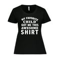 thumbnail image 1 of Inktastic My Favorite Child Got Me This Awesome Shirt Women's Plus Size T-Shirt, 1 of 5