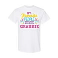 thumbnail image 1 of Inktastic My Favorite People Call Me Grammie with Flowers T-Shirt, 1 of 5