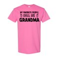 thumbnail image 1 of Inktastic My Favorite People Call Me Grandma T-Shirt, 1 of 5