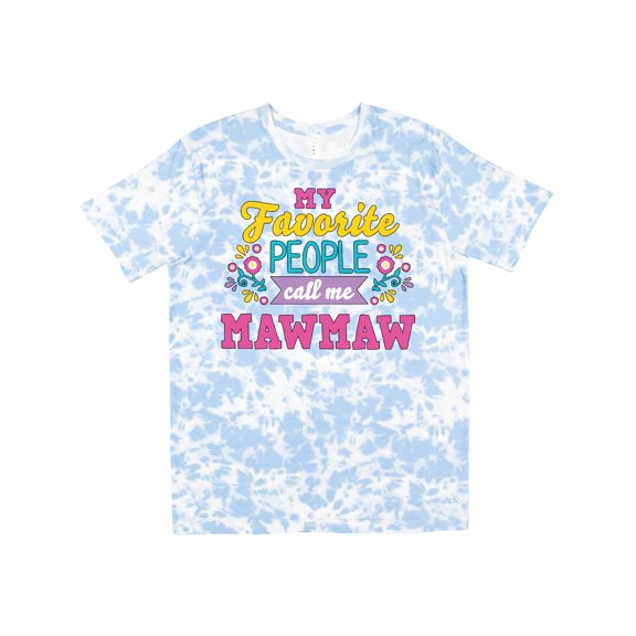 Inktastic My Favorite People Call Me Mawmaw with Flowers T-Shirt