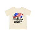 thumbnail image 1 of Inktastic My Favorite Veteran is My Daddy Boys or Girls Baby T-Shirt, 1 of 5