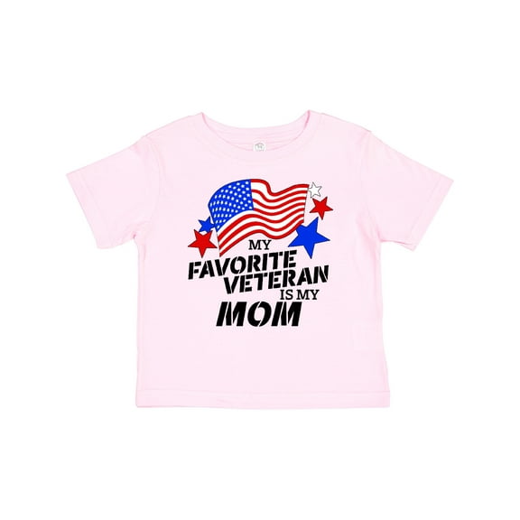 Inktastic My Favorite Veteran is My Mom Boys or Girls Baby T-Shirt