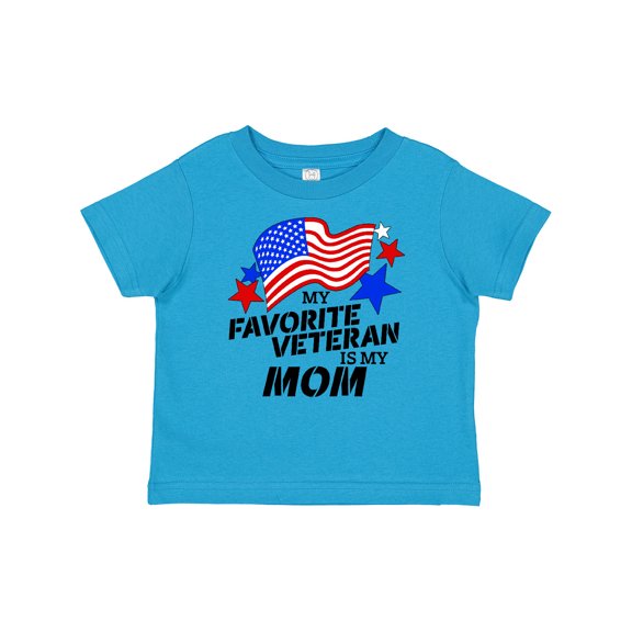 Inktastic My Favorite Veteran is My Mom Boys or Girls Baby T-Shirt