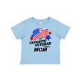 thumbnail image 1 of Inktastic My Favorite Veteran is My Mom Boys or Girls Baby T-Shirt, 1 of 5