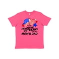 thumbnail image 1 of Inktastic My Favorite Veterans Are My Mom and Dad Youth T-Shirt, 1 of 5
